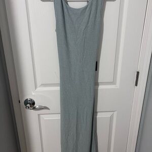 Lulu's sky blue Maxi Dress